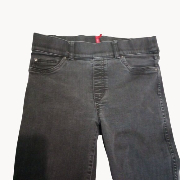 Spanx Womens Black Stretch Skinny Jeans M Medium - Picture 3 of 5